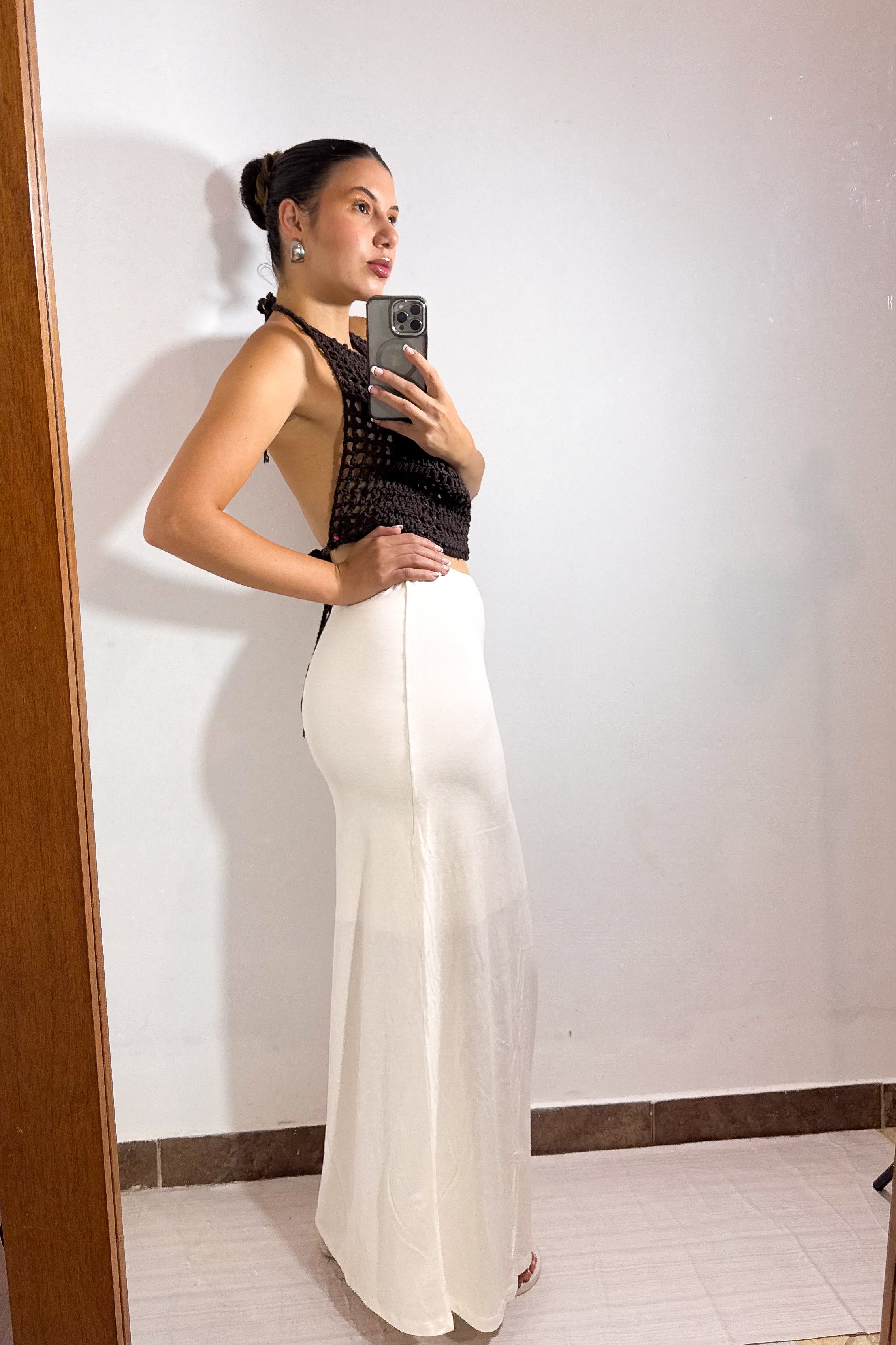 Blusa Multiformas Ponto Vazado