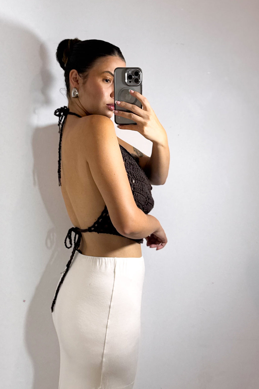 Blusa Multiformas Ponto Vazado