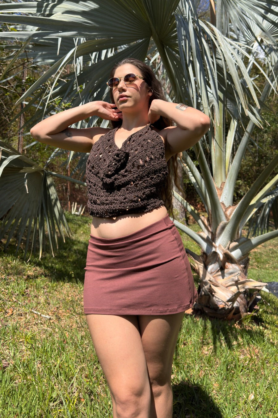 Blusa Multiformas Ponto Vazado